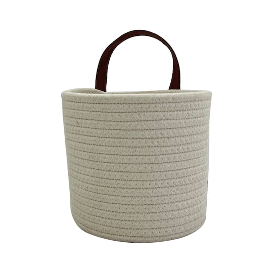 7&#x22; White Hanging Basket by Ashland&#xAE;